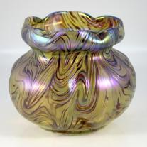 Art Nouveau Iridescent Vase